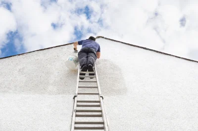 Peinture extérieure à Deluz — façades et ravalement